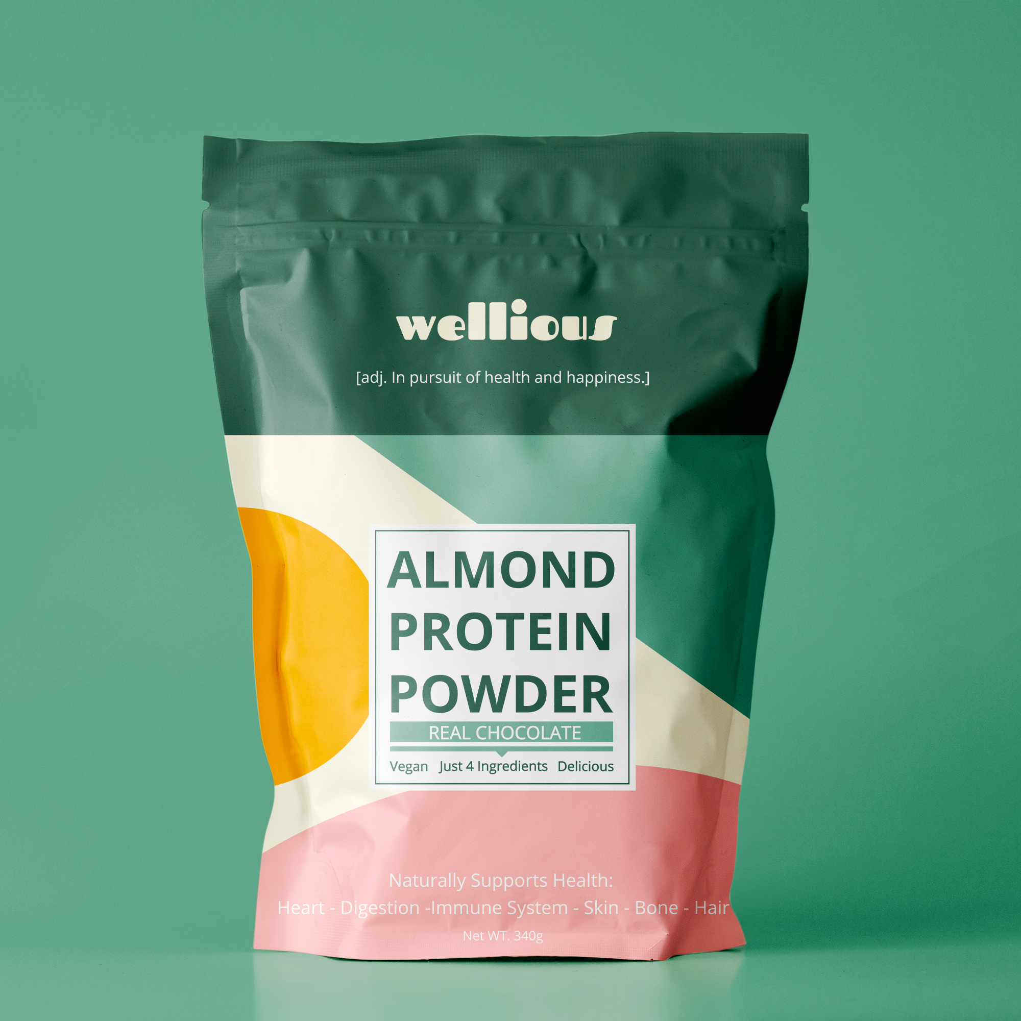 Wellious Protein Powder  -  Real Chocolate