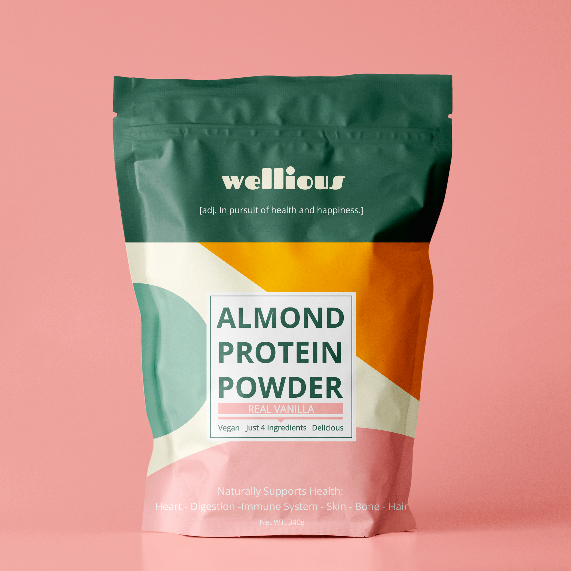 Wellious Protein Powder - Real Vanilla