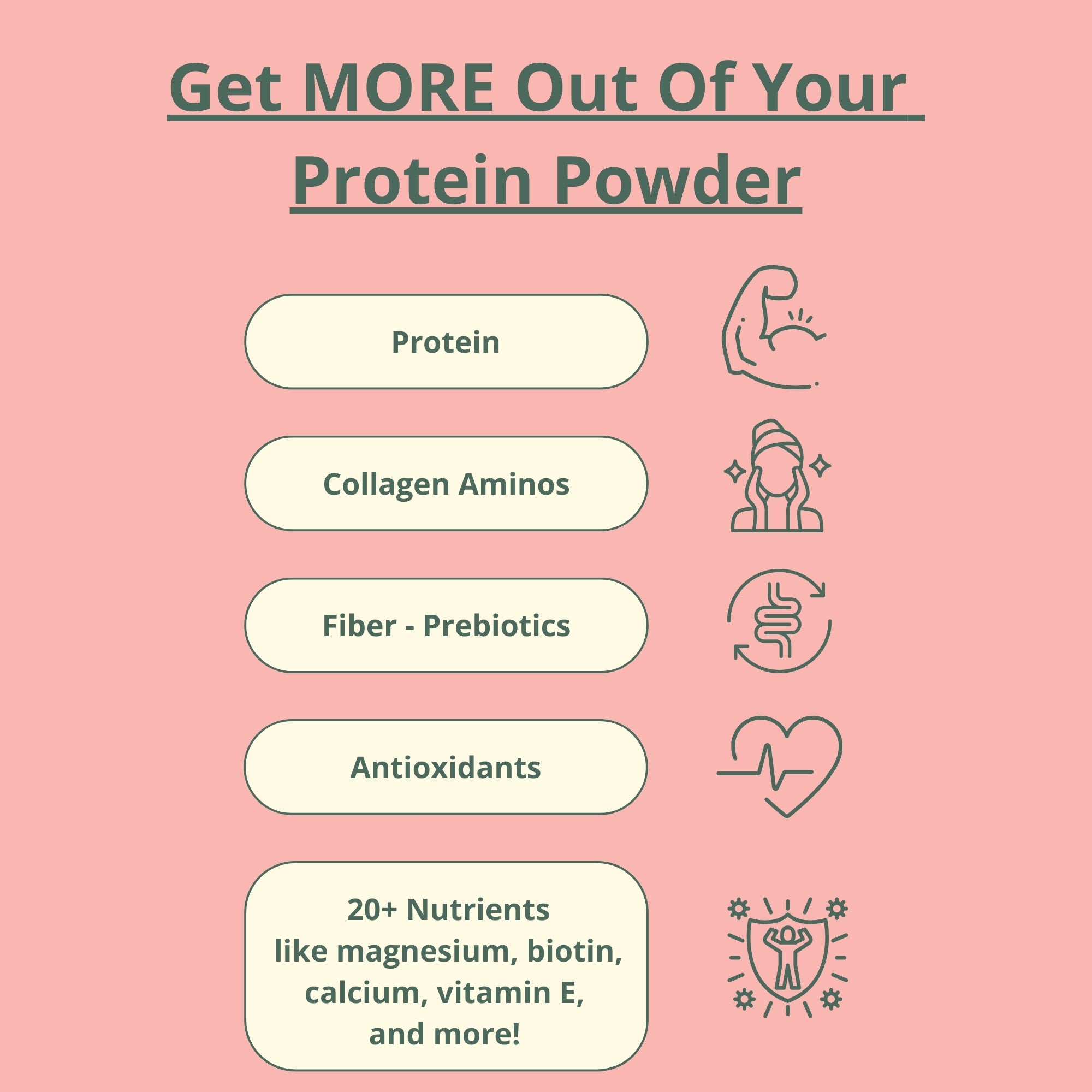 Wellious Protein Powder - Real Vanilla