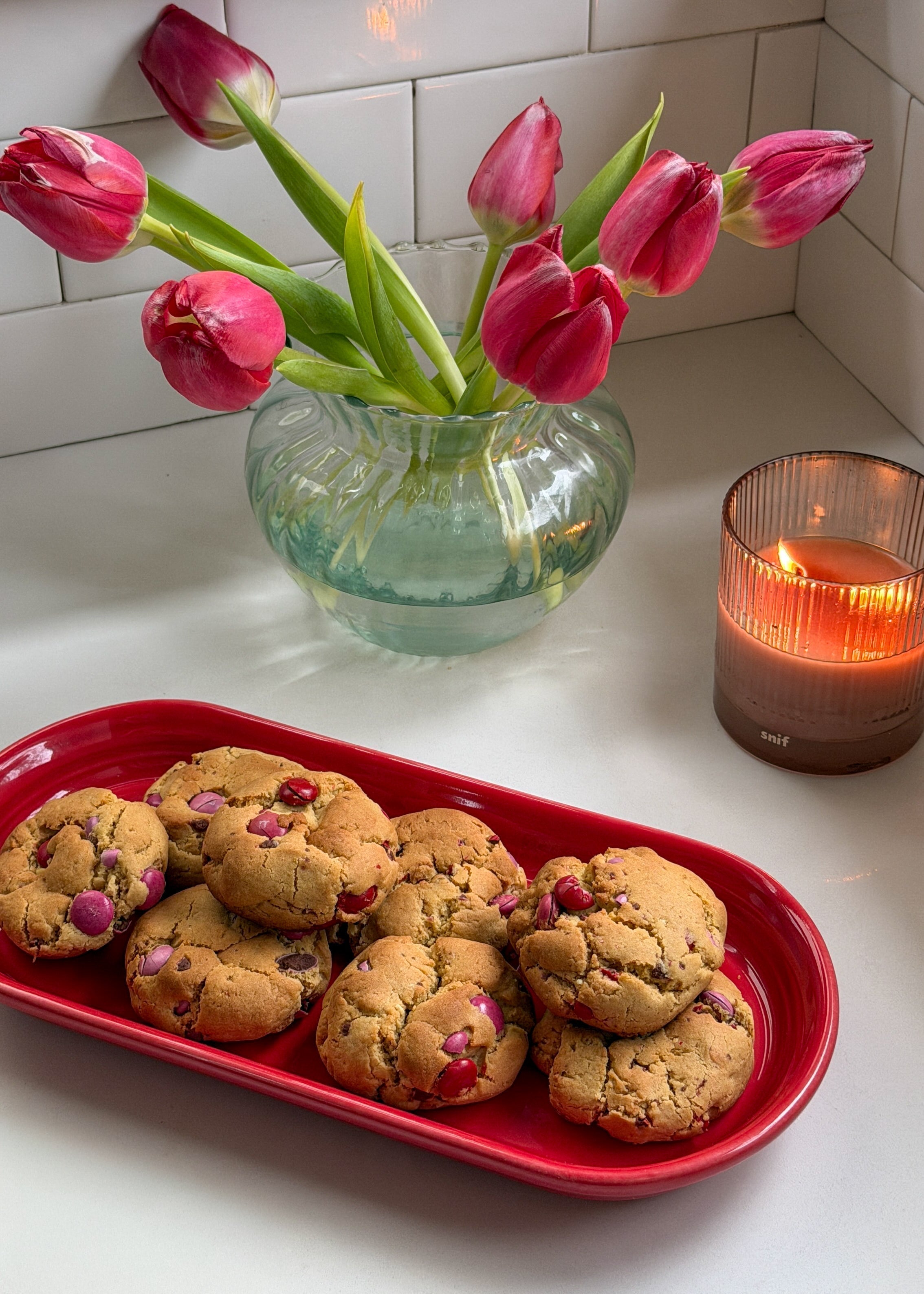 Valentine’s Protein Cookies