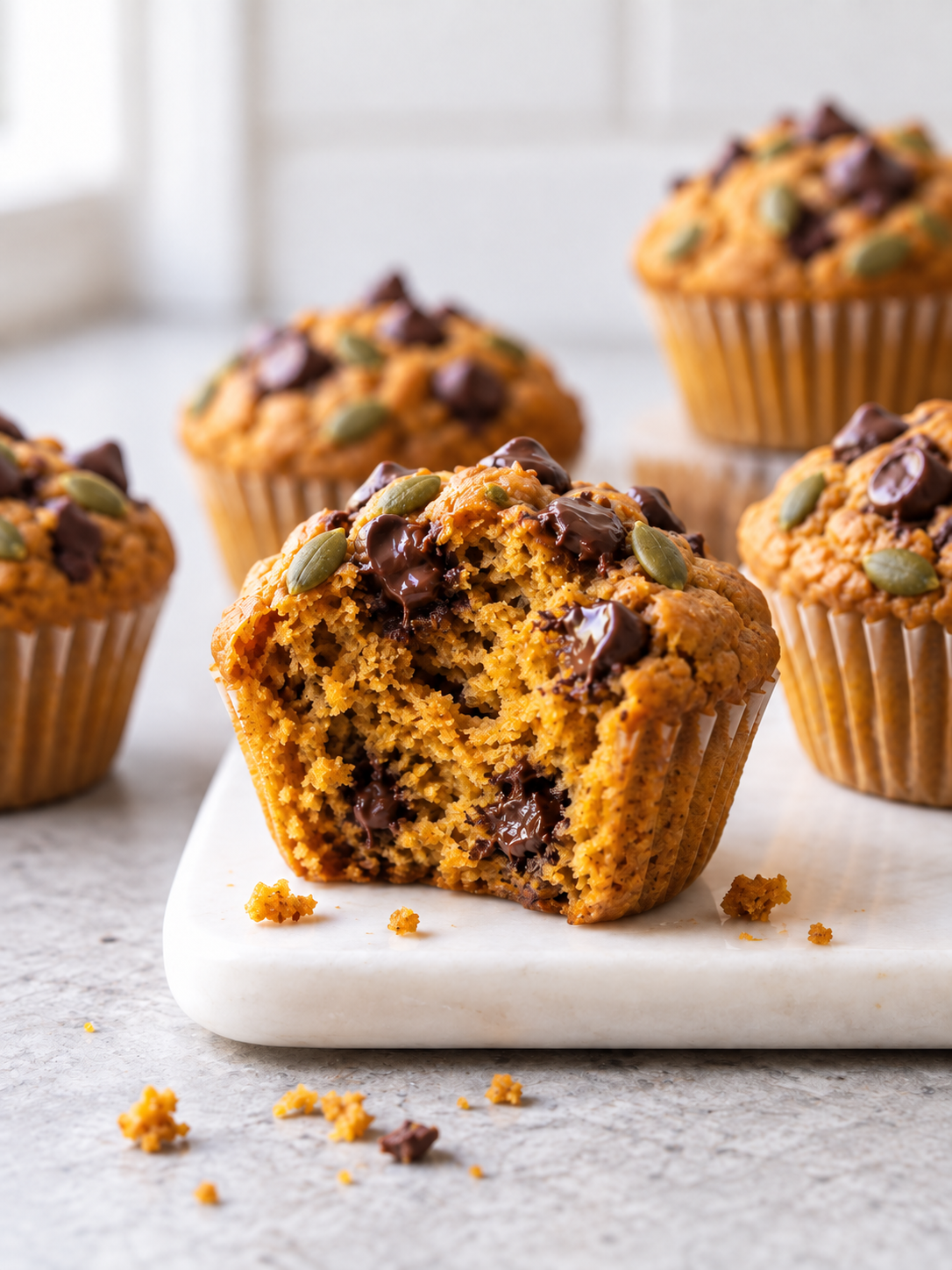 Protein Pumpkin Spice Muffins