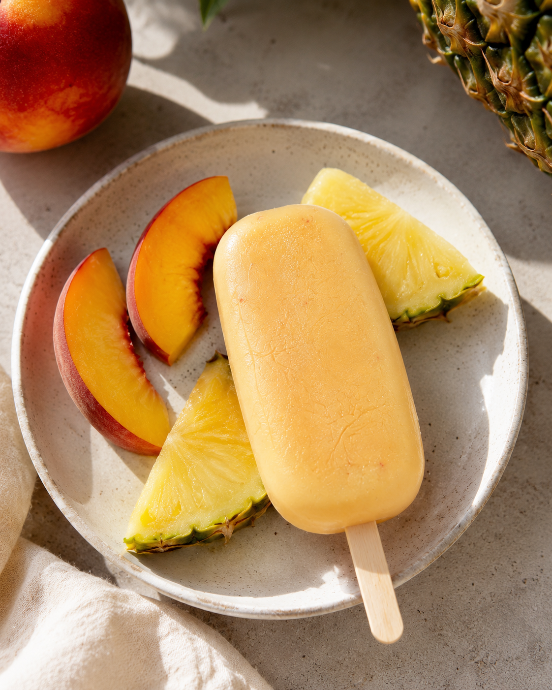 Frozen Tropical Protein Pops