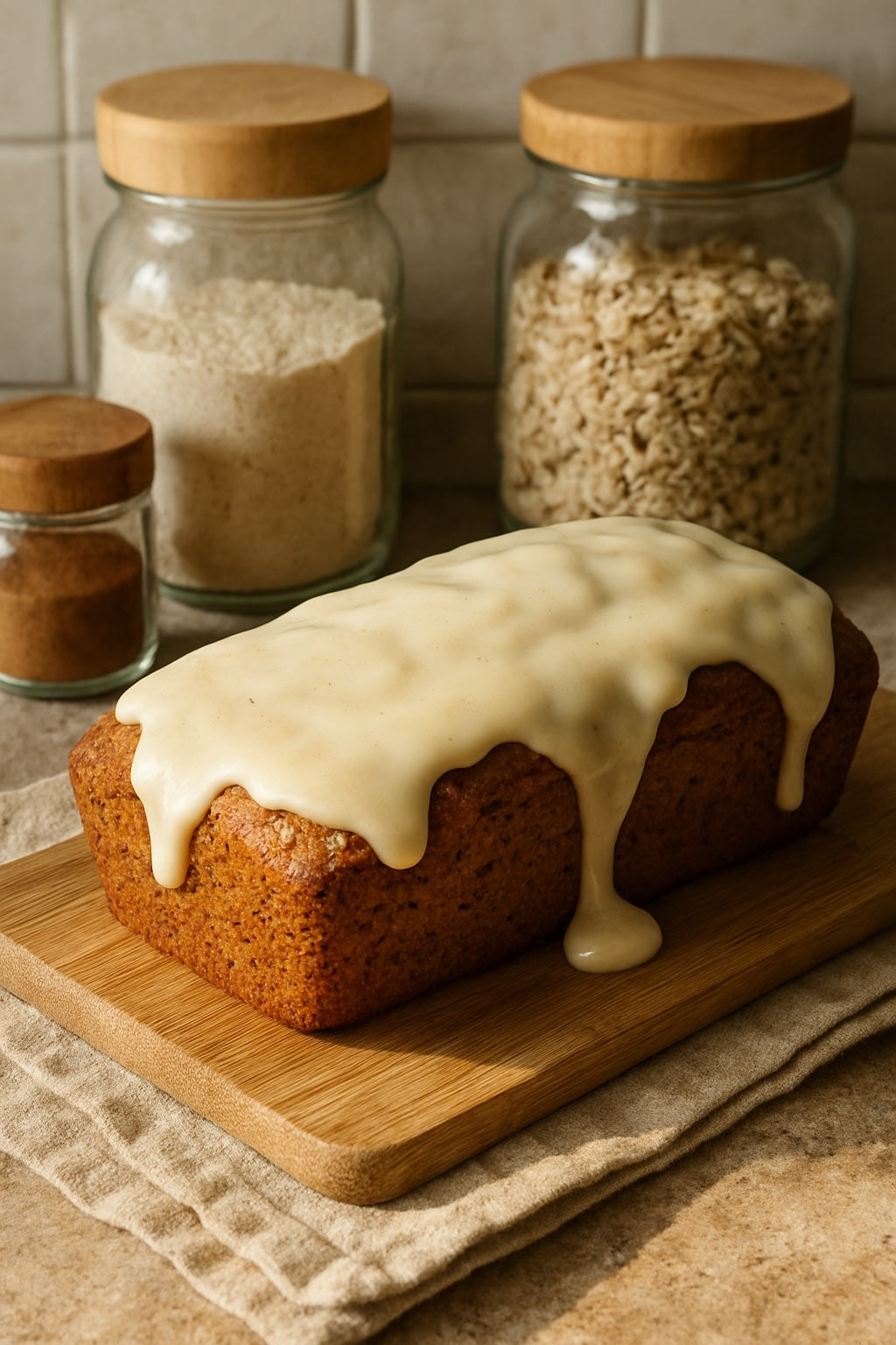 High-Protein Gingerbread Loaf