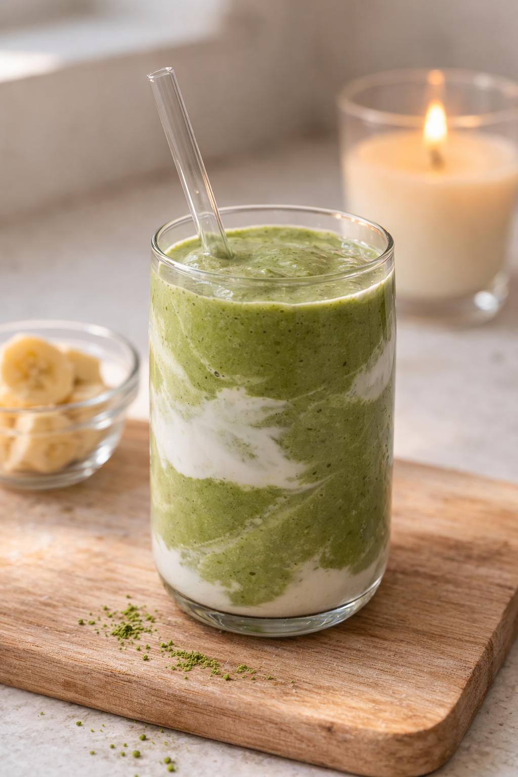 Healthy Shamrock Protein Smoothie