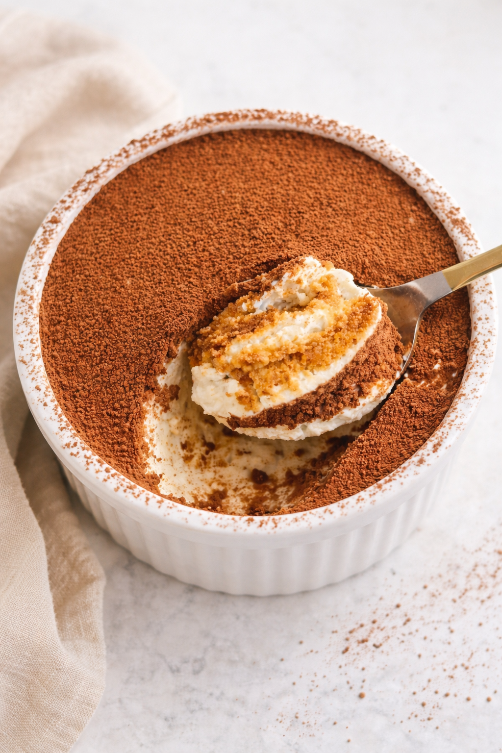 The Viral Japanese Cheesecake With a High-Protein Tiramisu Twist