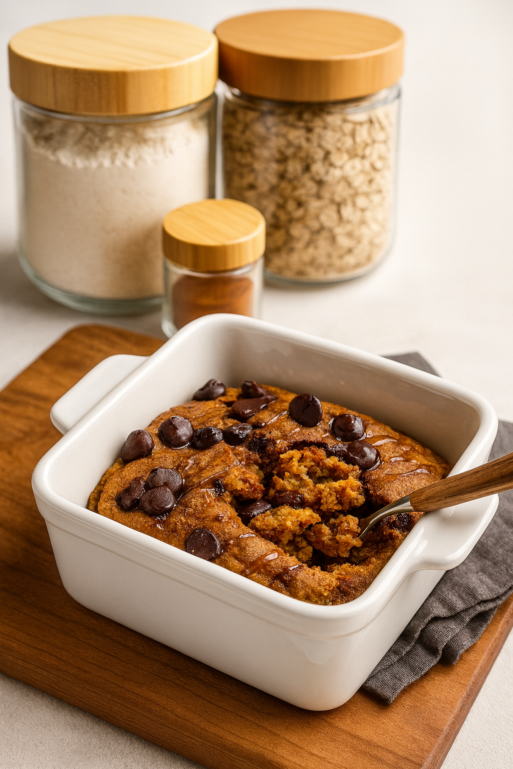 Pumpkin Protein Baked Oats